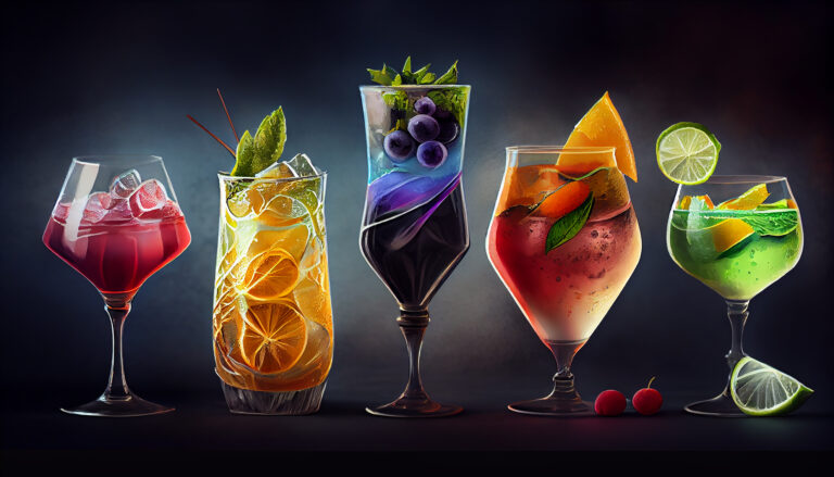 A summer cocktail of refreshing citrus and alcohol , generative artificial intelligence